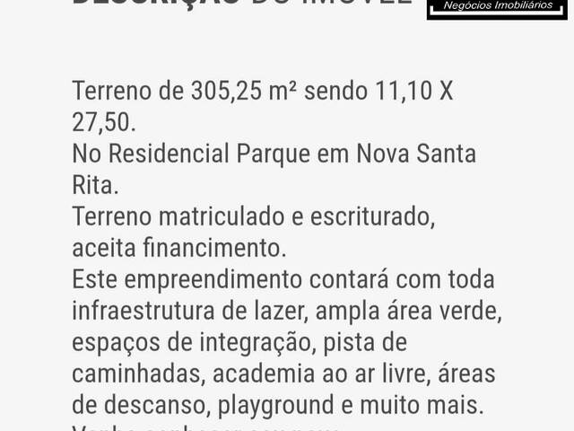 #451 - Terreno em condomínio para Venda em Nova Santa Rita - RS